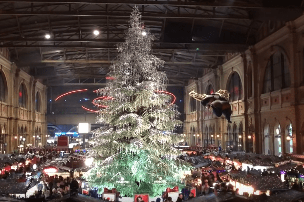 christmas tree. zurich